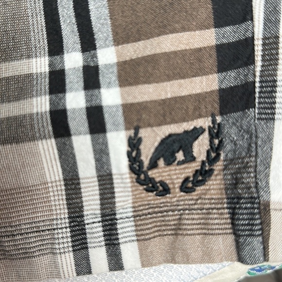 Men’s EZEKIEL cotton plaid shorts - Picture 2 of 7